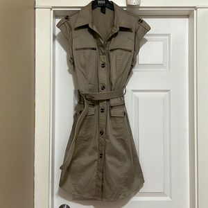 Beautiful khaki dress!